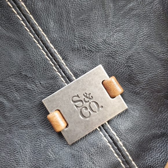 Style &Co. Black Faux Leather Shoulder Bag - Picture 4 of 4